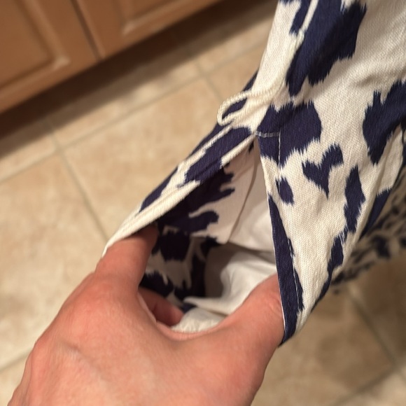 Sam Edelman Ikat Tie Waist Shirtdress. It is missing the tie - Picture 9 of 13